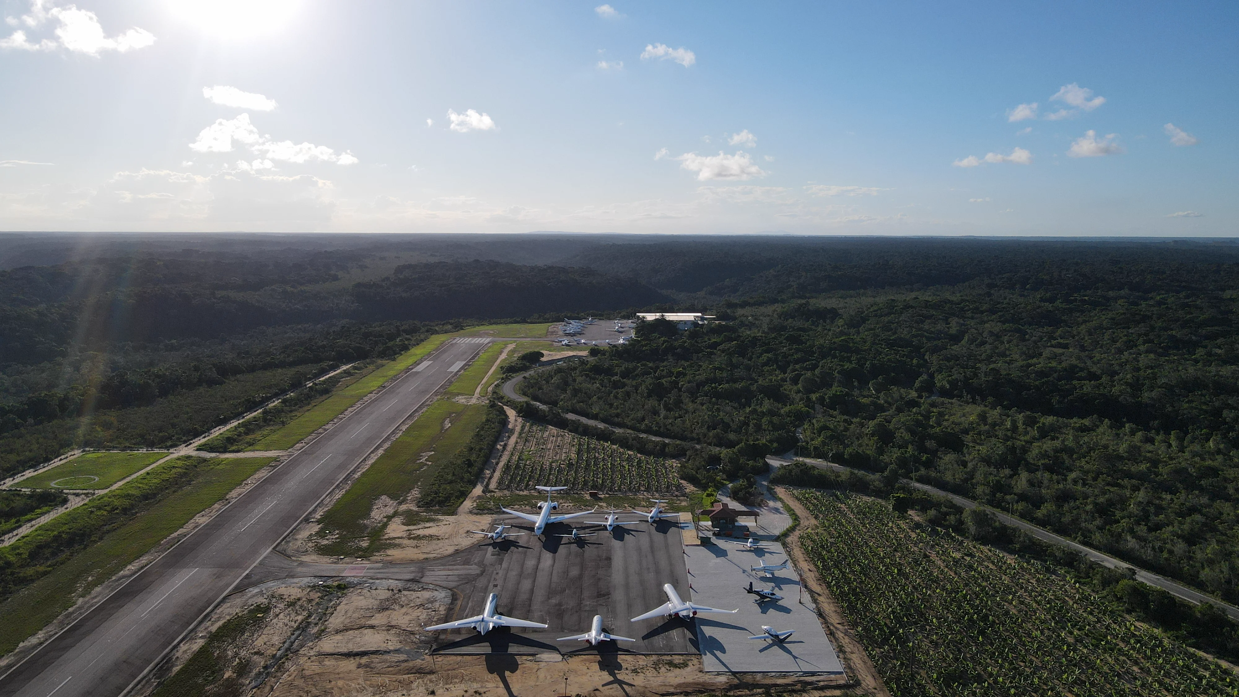 Aeropuerto Terravista - aérea panorámica