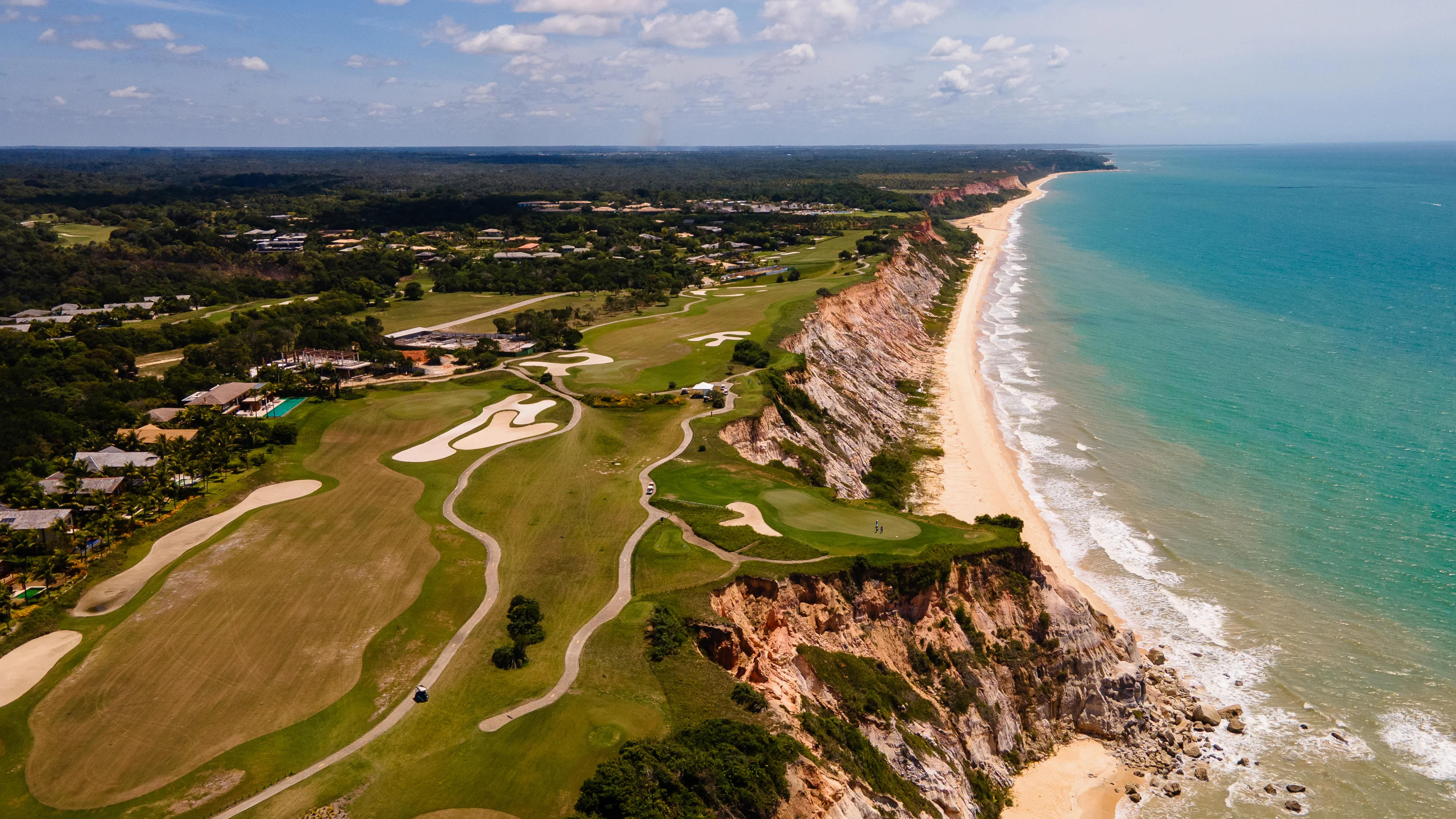 Terravista Golf Course - vista aérea del campo verde